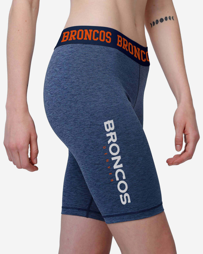 Denver Broncos Womens Team Color Static Bike Shorts FOCO - FOCO.com