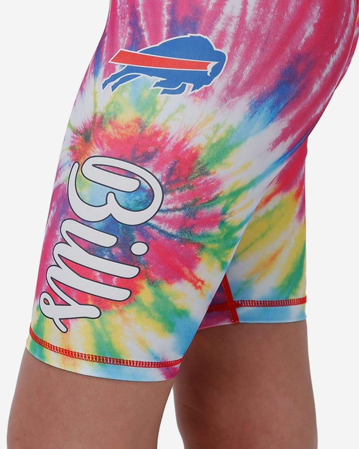 Buffalo Bills Womens Tie-Dye Bike Shorts FOCO - FOCO.com