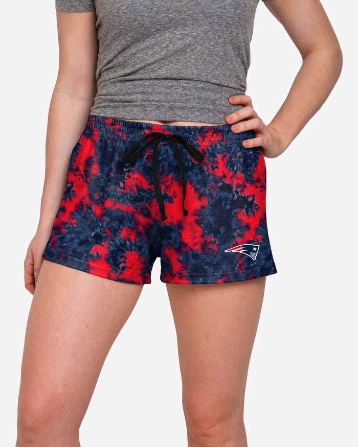 New England Patriots Womens To Tie-Dye For Lounge Shorts FOCO S - FOCO.com