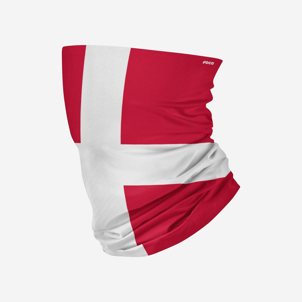 Denmark Flag Gaiter Scarf FOCO - FOCO.com