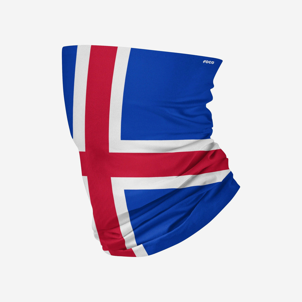Iceland Flag Gaiter Scarf FOCO - FOCO.com