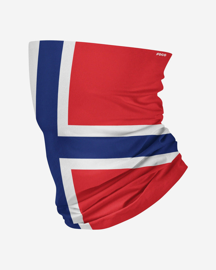 Norway Flag Gaiter Scarf FOCO - FOCO.com
