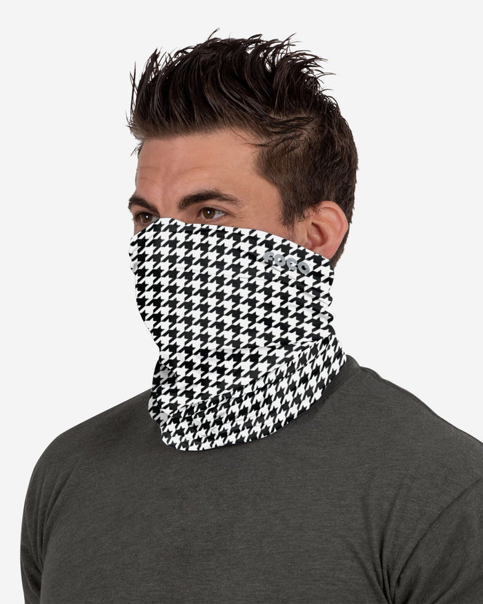 Houndstooth Brushed Polyester Gaiter Scarf FOCO - FOCO.com