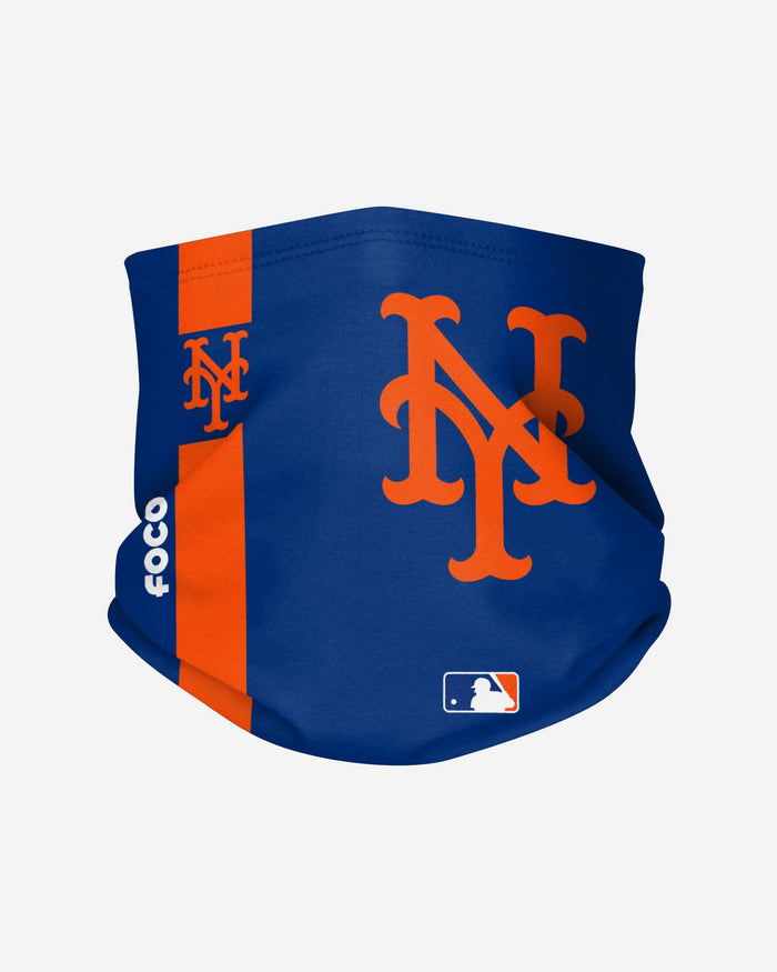 New York Mets On-Field Blue & Orange UV Gaiter Scarf FOCO - FOCO.com