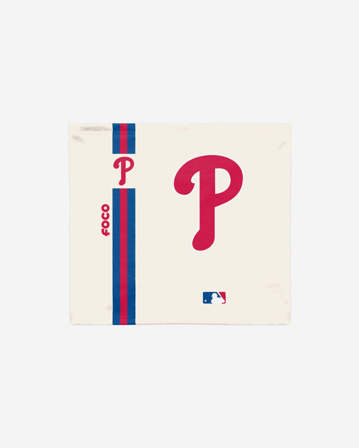 Philadelphia Phillies On-Field Cream UV Gaiter Scarf FOCO - FOCO.com