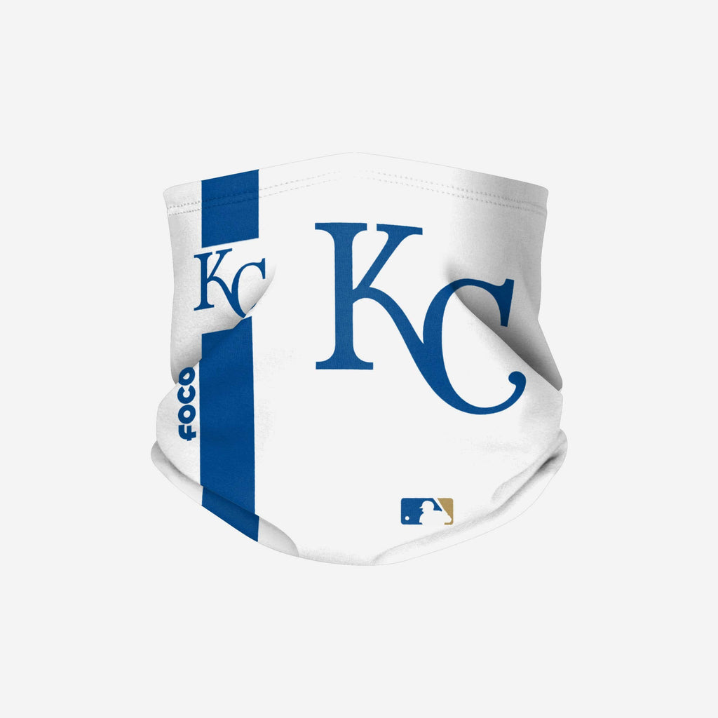 Kansas City Royals On-Field White UV Gaiter Scarf FOCO - FOCO.com