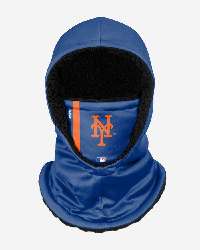 New York Mets On-Field Blue & Orange Hooded Gaiter FOCO - FOCO.com