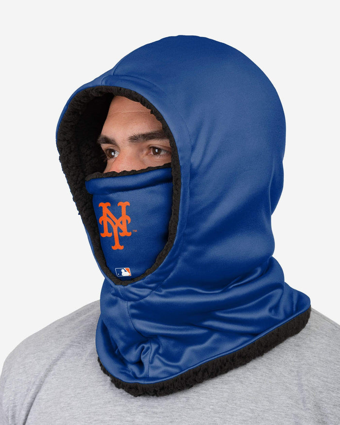 New York Mets On-Field Blue & Orange Hooded Gaiter FOCO - FOCO.com