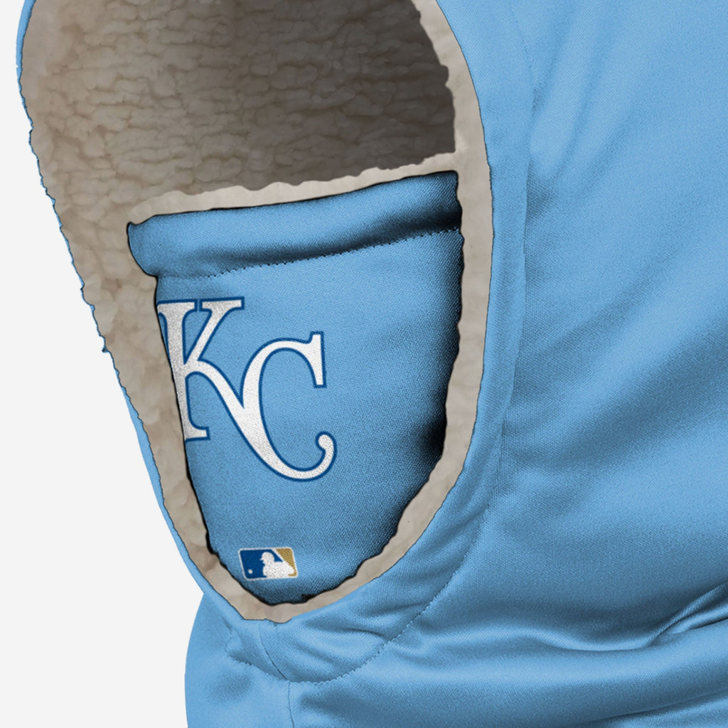 Kansas City Royals On-Field Powder Blue Hooded Gaiter FOCO