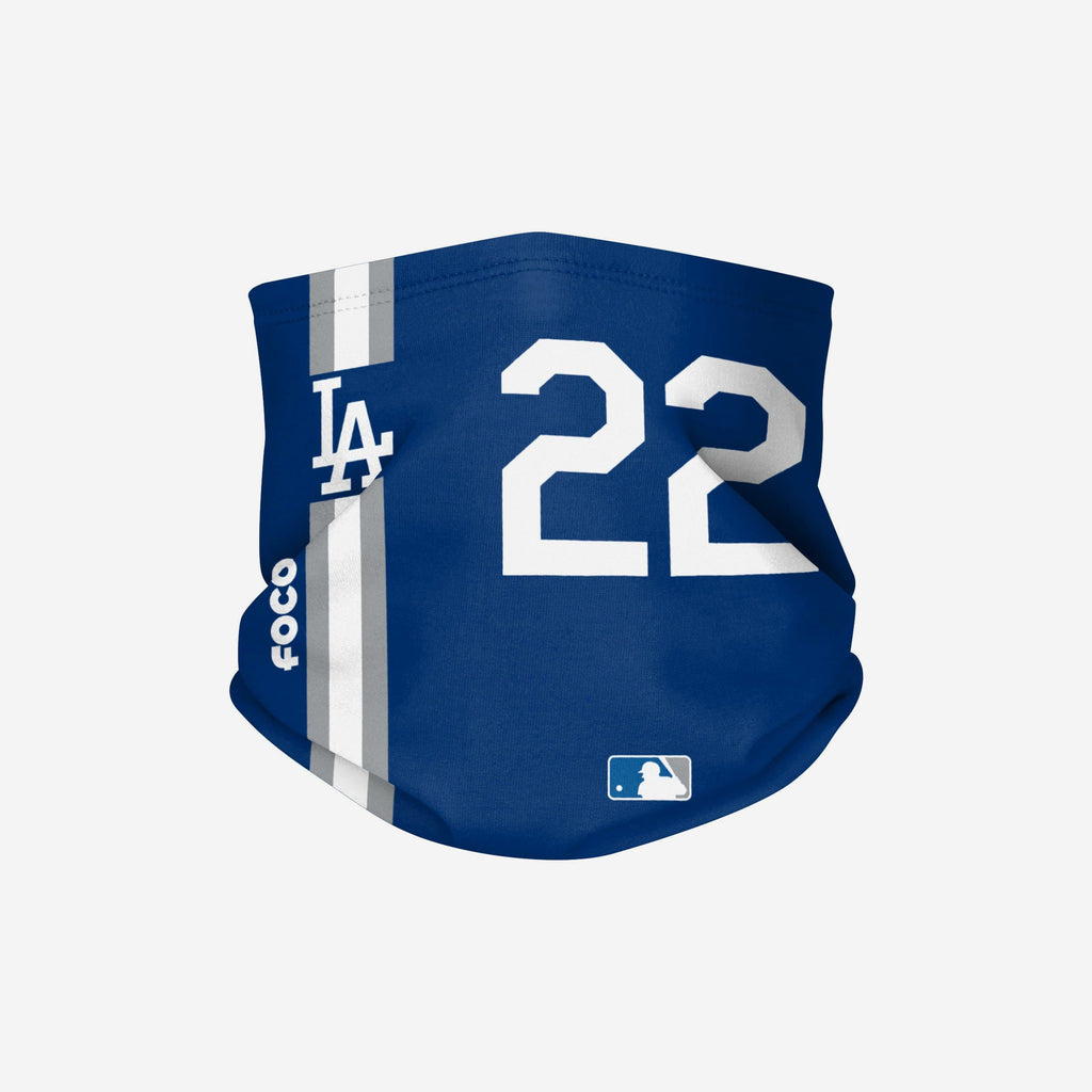 Clayton Kershaw Los Angeles Dodgers On-Field Blue UV Gaiter Scarf FOCO - FOCO.com