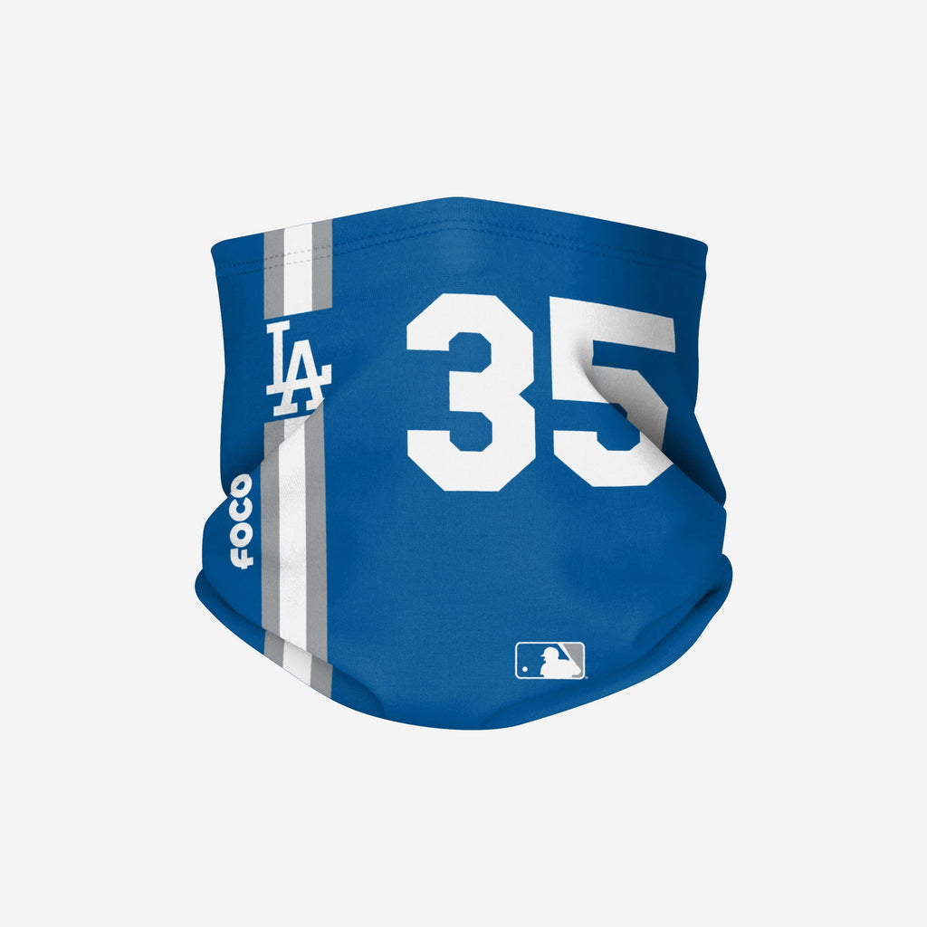 Cody Bellinger Los Angeles Dodgers On-Field Blue UV Gaiter Scarf FOCO - FOCO.com