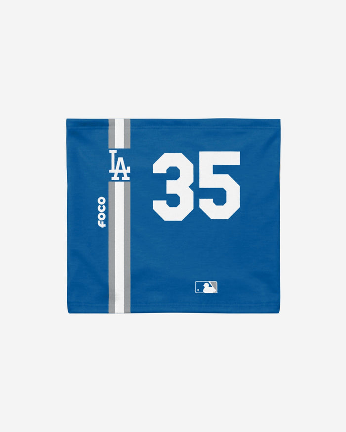 Cody Bellinger Los Angeles Dodgers On-Field Blue UV Gaiter Scarf FOCO - FOCO.com