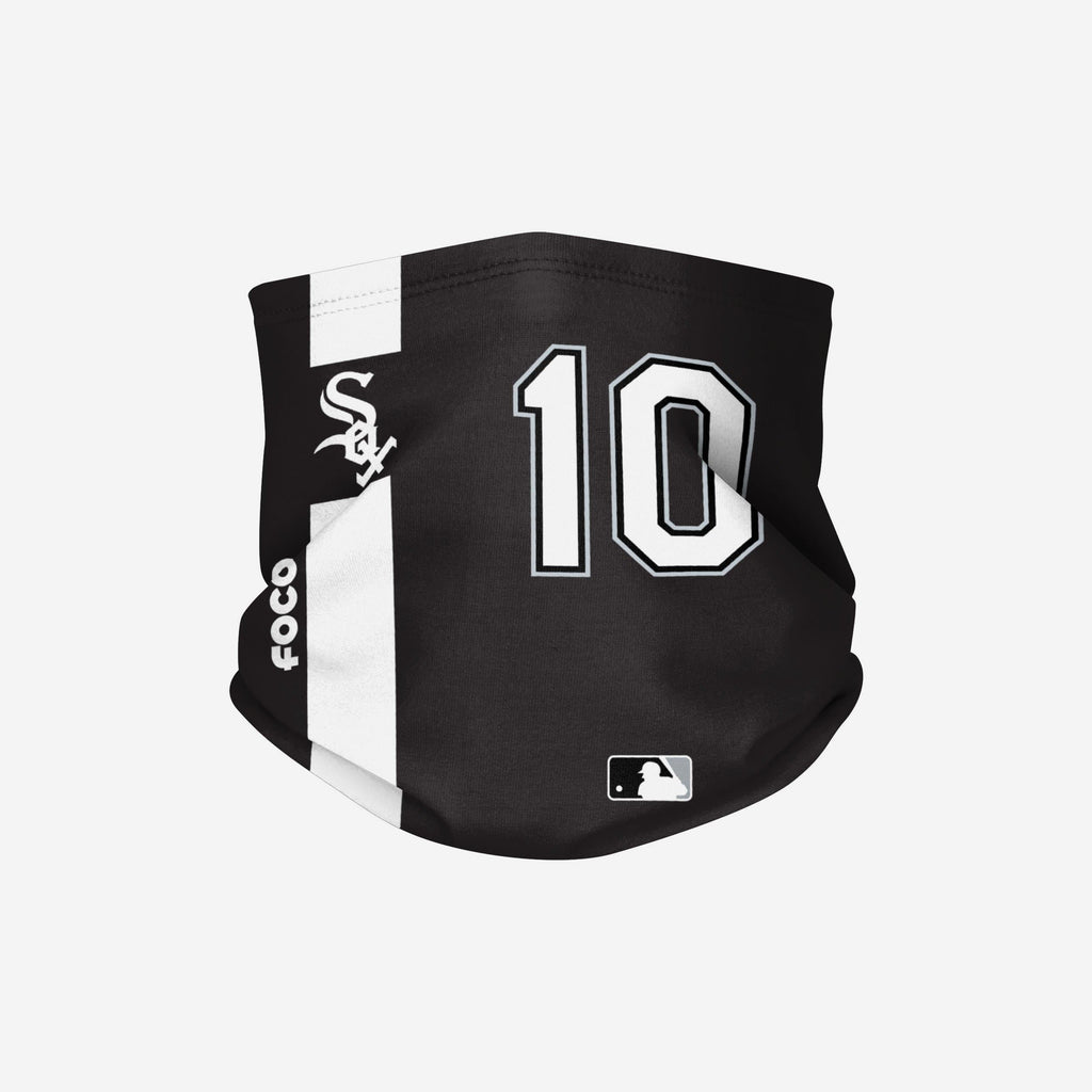 Yoan Moncada Chicago White Sox On-Field Black UV Gaiter Scarf FOCO - FOCO.com
