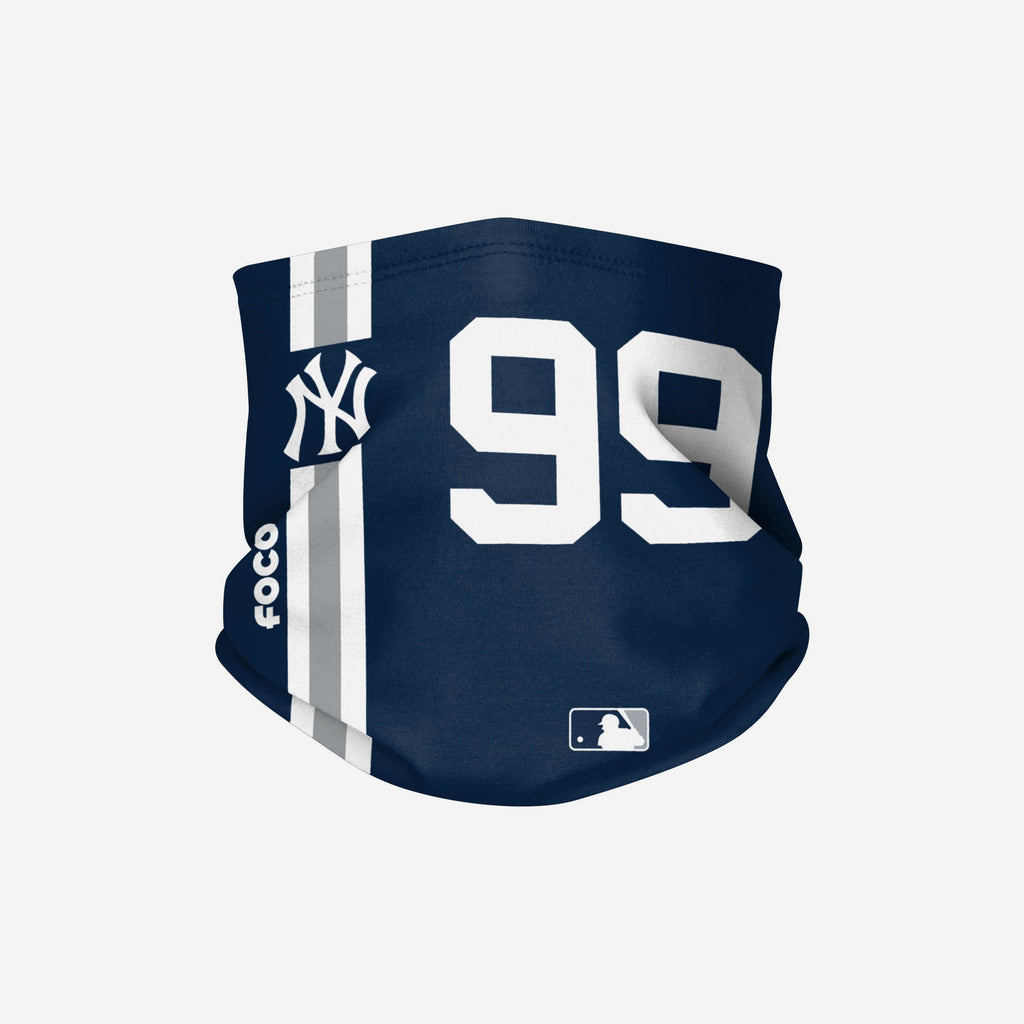 Aaron Judge New York Yankees On-Field Navy UV Gaiter Scarf FOCO - FOCO.com