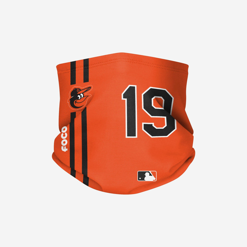 Chris Davis Baltimore Orioles On-Field Orange UV Gaiter Scarf FOCO - FOCO.com