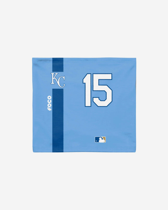 Whit Merrifield Kansas City Royals On-Field Powder Blue Gaiter Scarf FOCO - FOCO.com