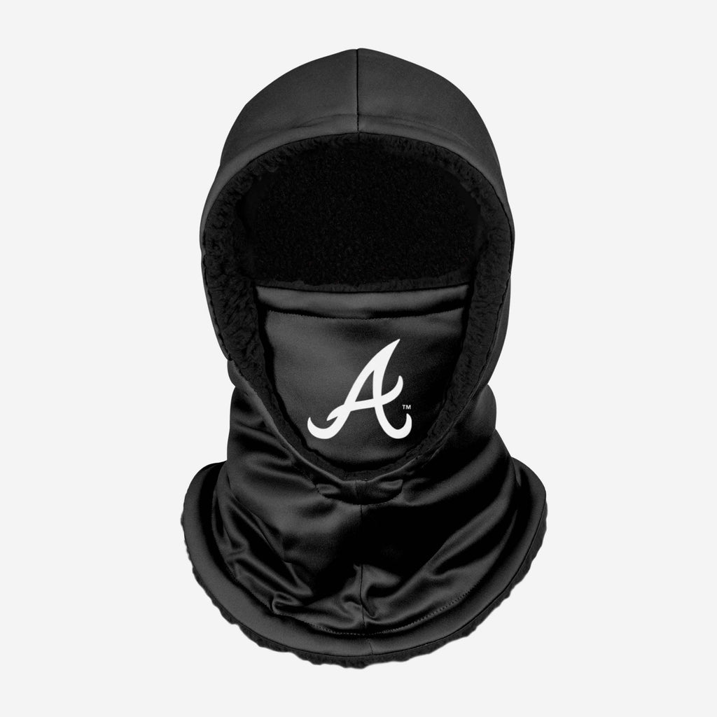 Atlanta Braves Black Hooded Gaiter FOCO - FOCO.com