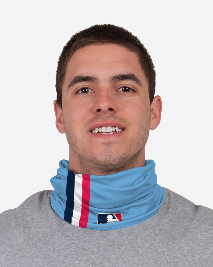 Minnesota Twins Blue On-Field Gameday Gaiter Scarf FOCO - FOCO.com
