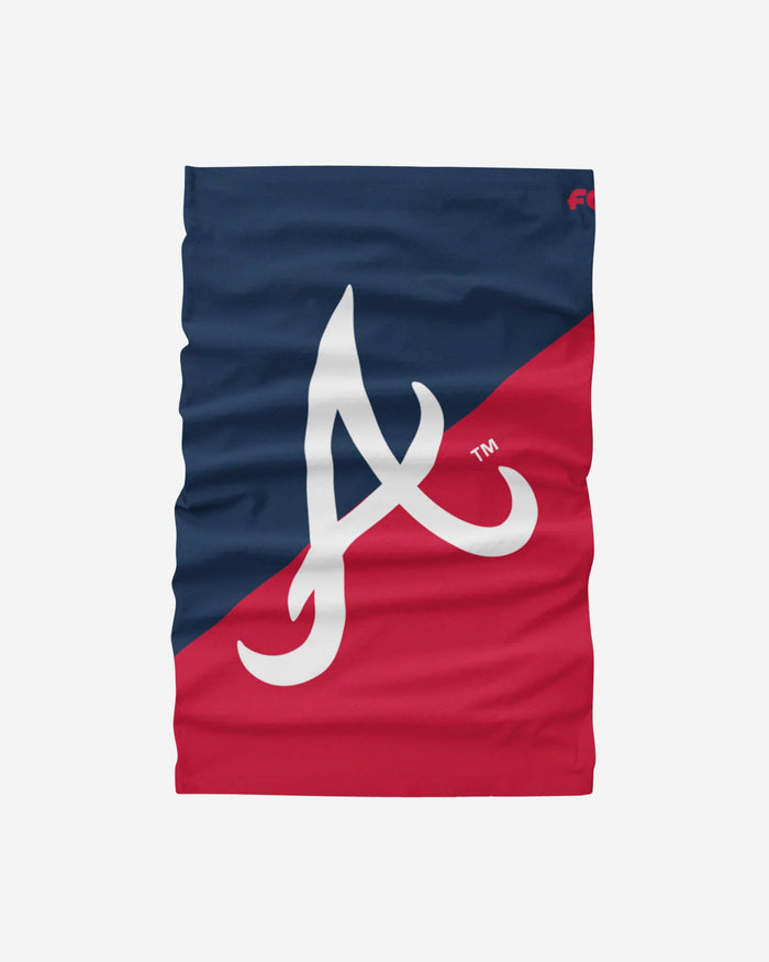 Atlanta Braves Big Logo Gaiter Scarf FOCO - FOCO.com