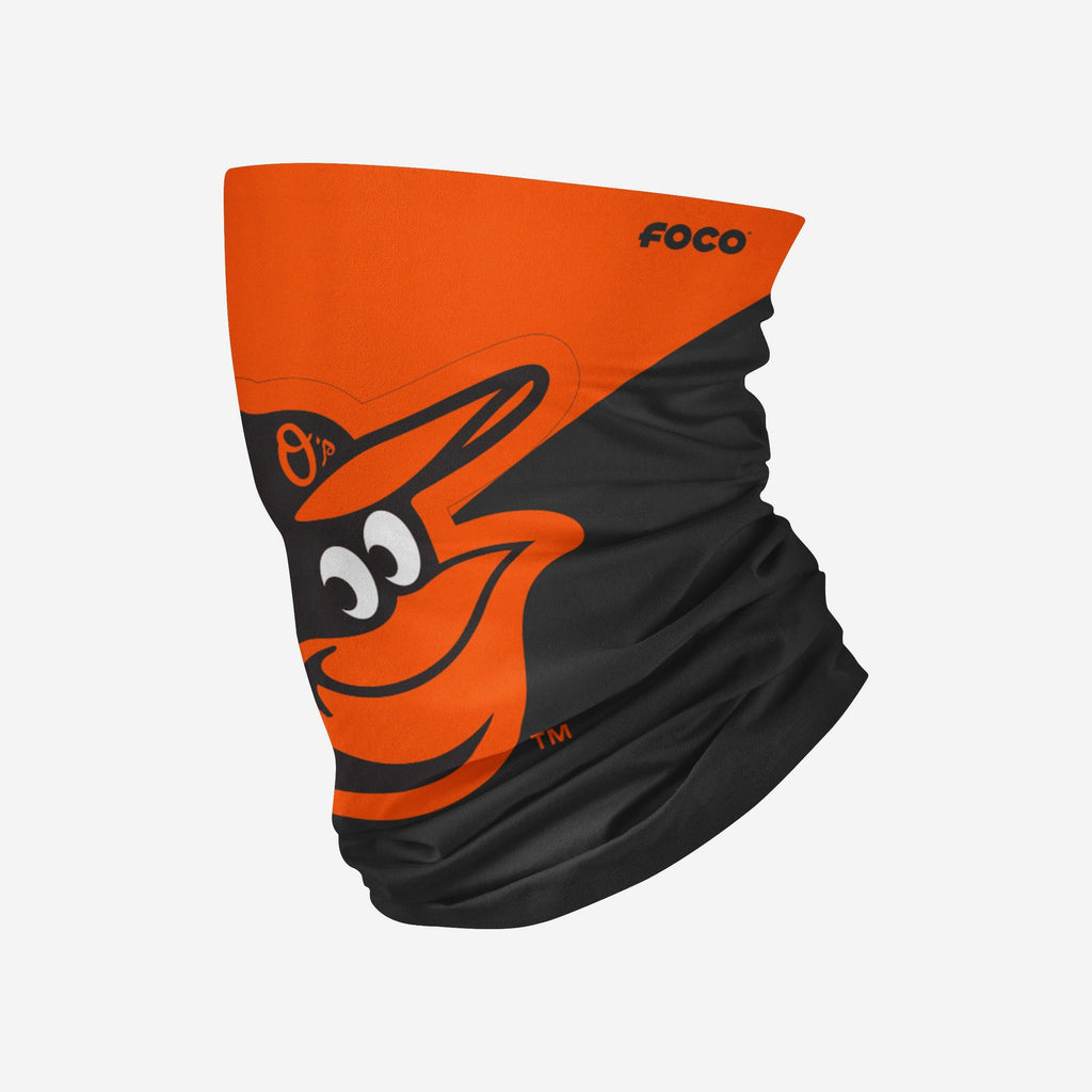 Baltimore Orioles Big Logo Gaiter Scarf FOCO Adult - FOCO.com