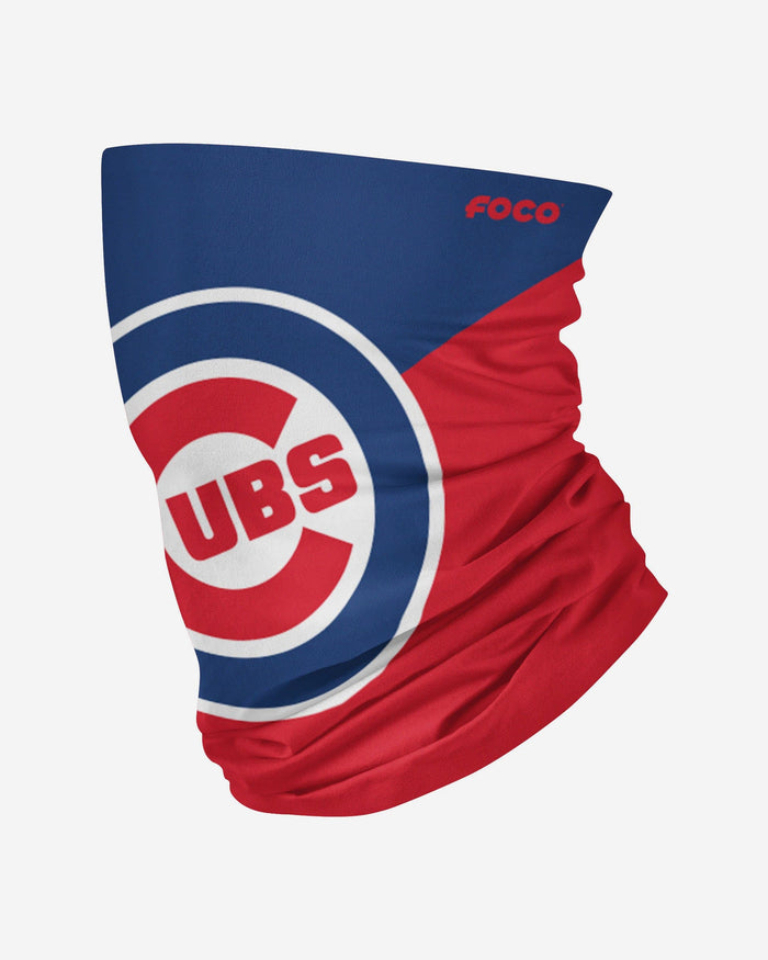 Chicago Cubs Big Logo Gaiter Scarf FOCO Adult - FOCO.com