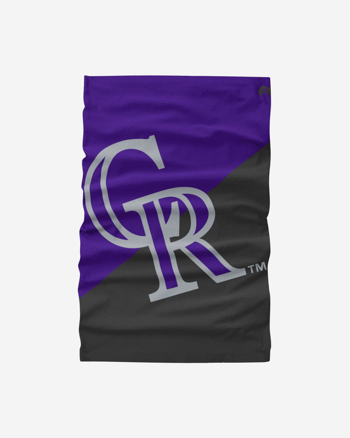 Colorado Rockies Big Logo Gaiter Scarf FOCO - FOCO.com