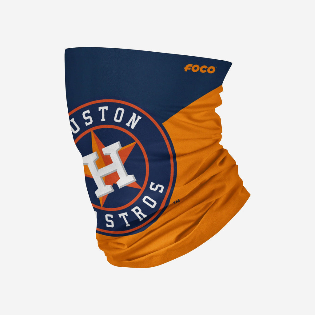 Houston Astros Big Logo Gaiter Scarf FOCO Adult - FOCO.com