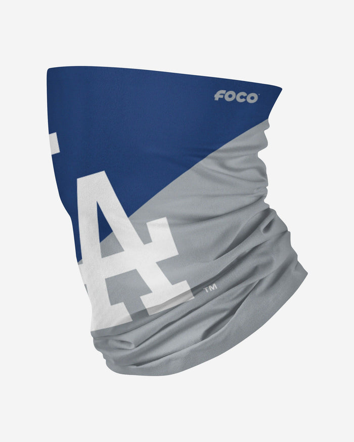 Los Angeles Dodgers Big Logo Gaiter Scarf FOCO Adult - FOCO.com