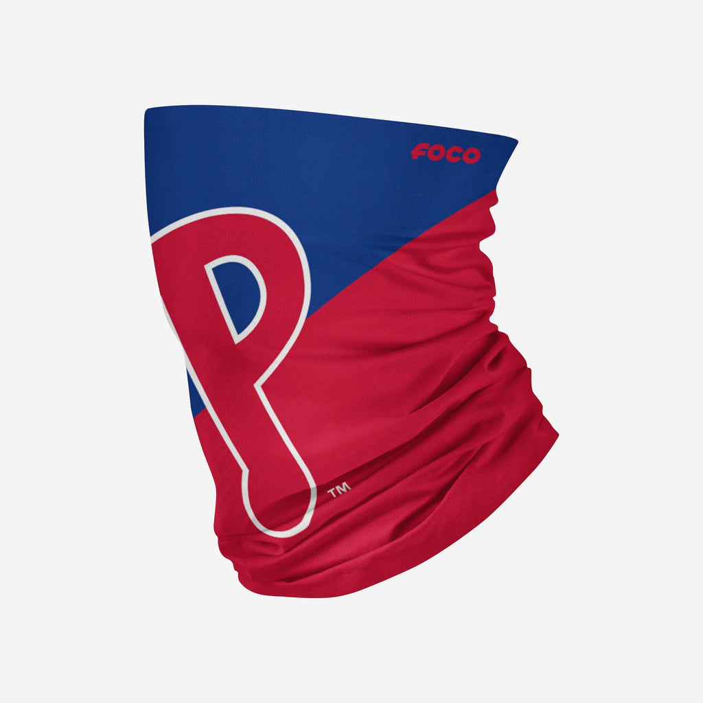 Philadelphia Phillies Big Logo Gaiter Scarf FOCO Adult - FOCO.com