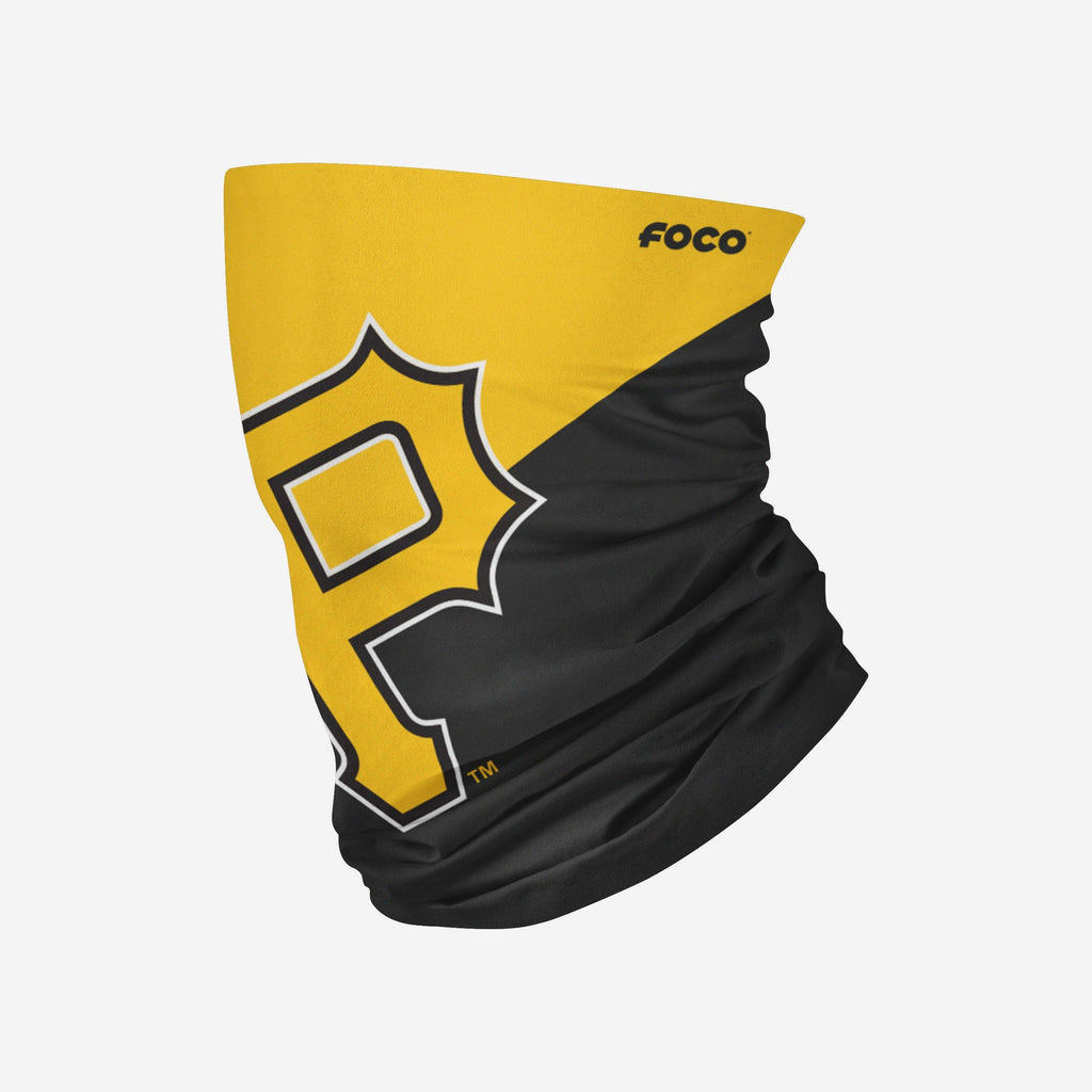 Pittsburgh Pirates Big Logo Gaiter Scarf FOCO Adult - FOCO.com