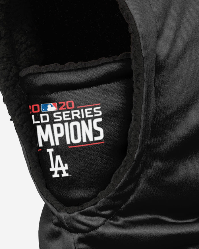 Los Angeles Dodgers 2020 World Series Champions Black Hooded Gaiter FOCO - FOCO.com