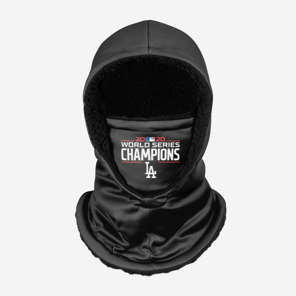 Los Angeles Dodgers 2020 World Series Champions Black Hooded Gaiter FOCO - FOCO.com