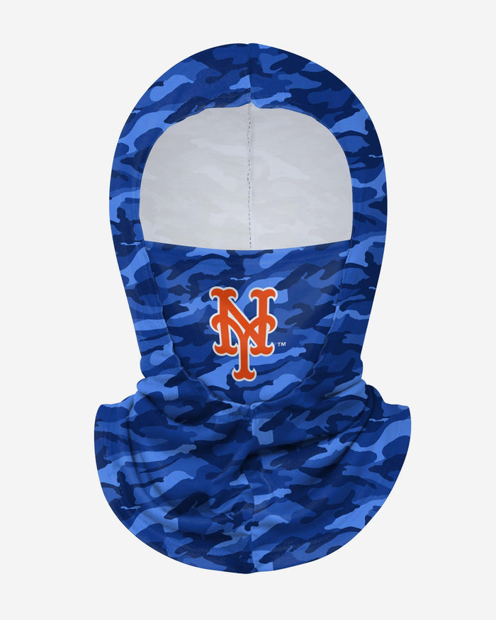 New York Mets Camo Lightweight Hooded Gaiter FOCO - FOCO.com