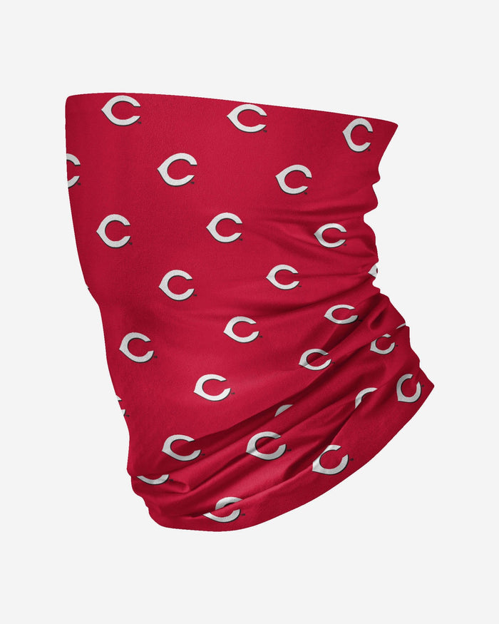 Cincinnati Reds Mini Print Logo Gaiter Scarf FOCO - FOCO.com
