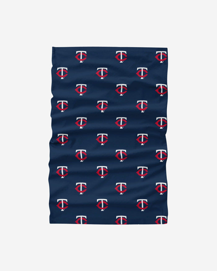 Minnesota Twins Mini Print Logo Gaiter Scarf FOCO - FOCO.com