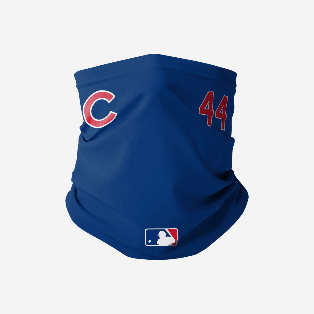 Anthony Rizzo Chicago Cubs On-Field Gameday Gaiter Scarf FOCO - FOCO.com