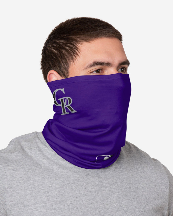 Trevor Story Colorado Rockies On-Field Gameday Gaiter Scarf FOCO - FOCO.com