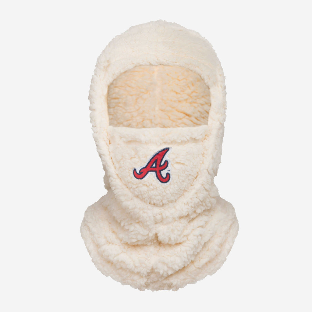 Atlanta Braves Sherpa Hooded Gaiter FOCO - FOCO.com