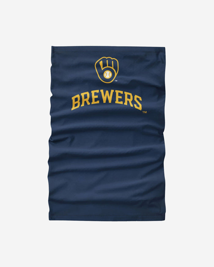 Milwaukee Brewers Team Logo Stitched Gaiter Scarf FOCO - FOCO.com