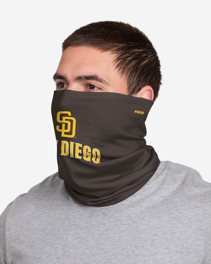 San Diego Padres Team Logo Stitched Gaiter Scarf FOCO - FOCO.com