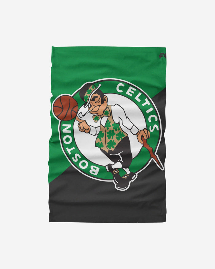 Boston Celtics Big Logo Gaiter Scarf FOCO - FOCO.com