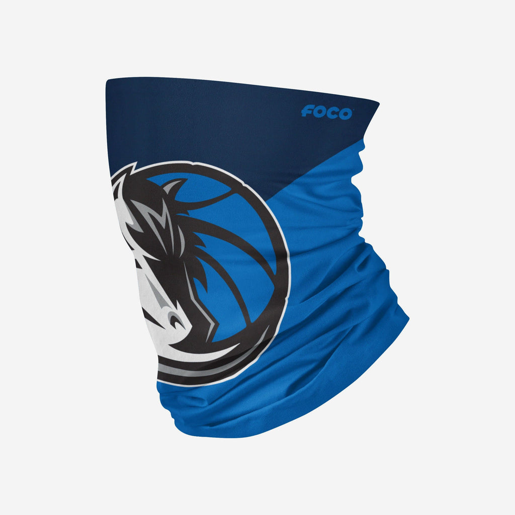 Dallas Mavericks Big Logo Gaiter Scarf FOCO Adult - FOCO.com