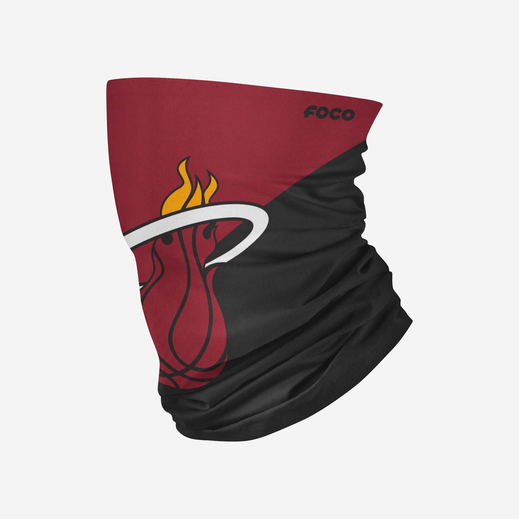 Miami Heat Big Logo Gaiter Scarf FOCO Adult - FOCO.com