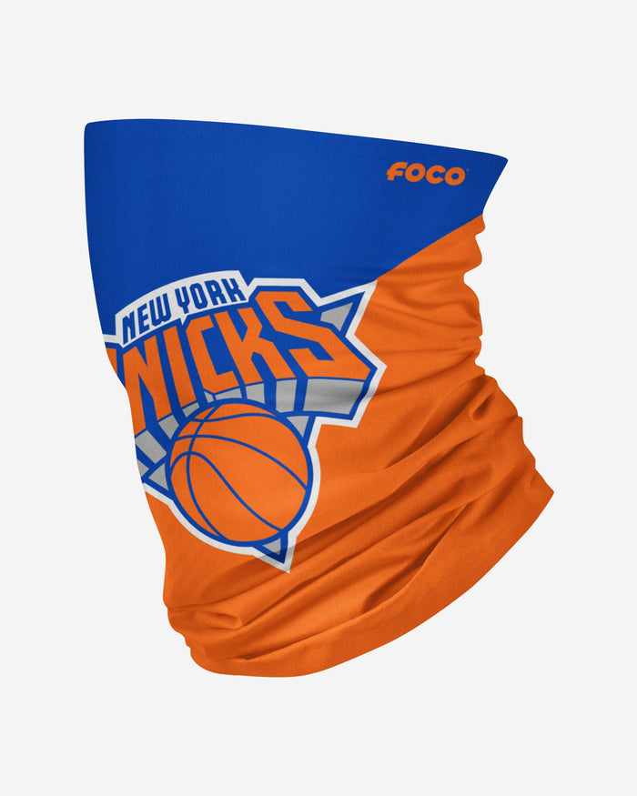 New York Knicks Big Logo Gaiter Scarf FOCO Adult - FOCO.com