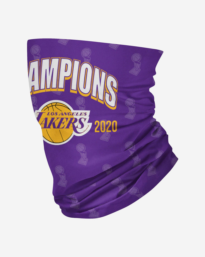 Los Angeles Lakers 2020 NBA Champions Gaiter Scarf FOCO - FOCO.com
