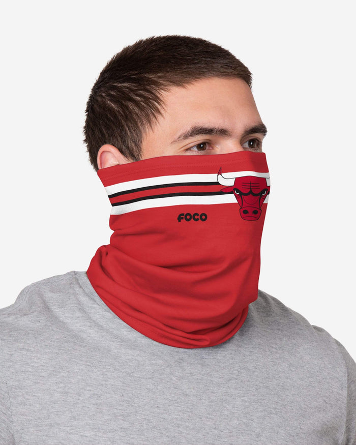Chicago Bulls Stitched 2 Pack Gaiter Scarf FOCO - FOCO.com