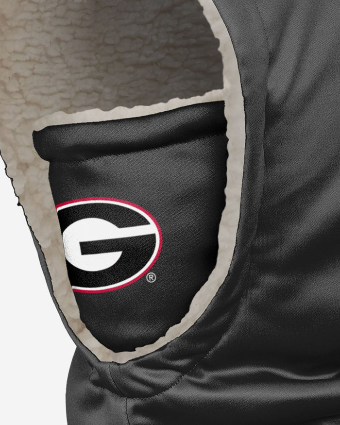 Georgia Bulldogs Black Hooded Gaiter FOCO - FOCO.com