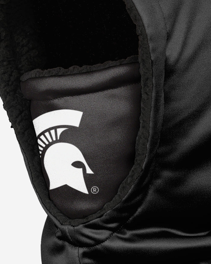 Michigan State Spartans Black Hooded Gaiter FOCO - FOCO.com