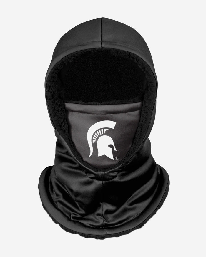 Michigan State Spartans Black Hooded Gaiter FOCO - FOCO.com