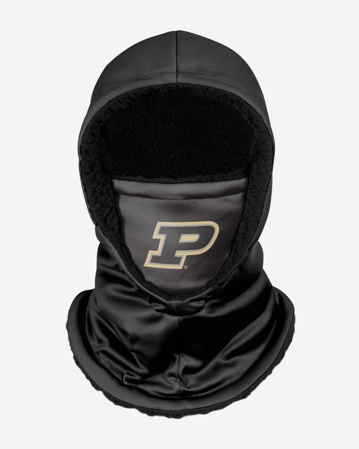 Purdue Boilermakers Black Hooded Gaiter FOCO - FOCO.com